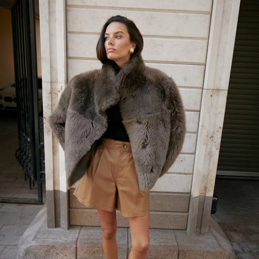 Alexa - Luxe faux fur coat