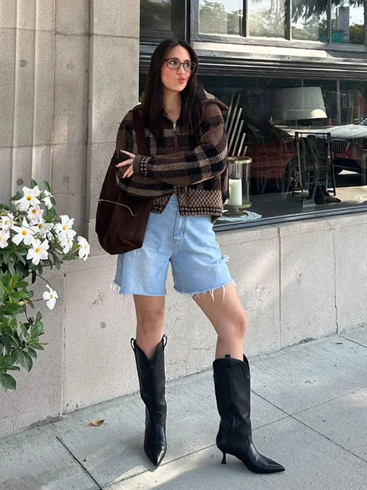 Georgie - Cosy zipper jacket