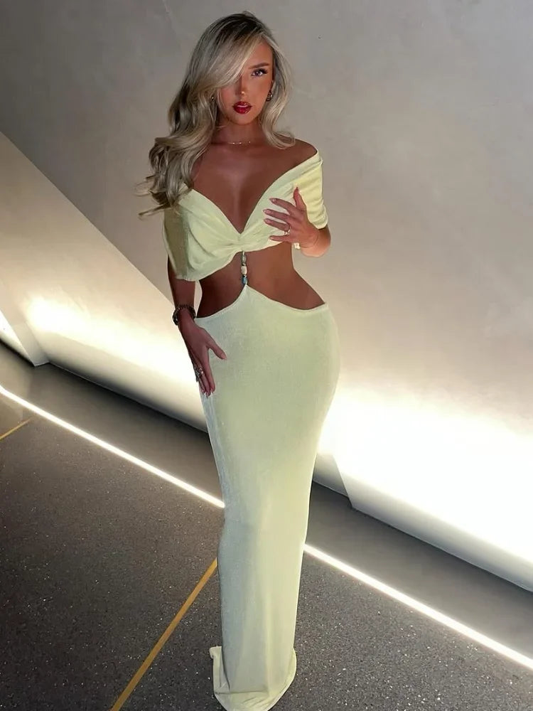 Inara - Open back dress