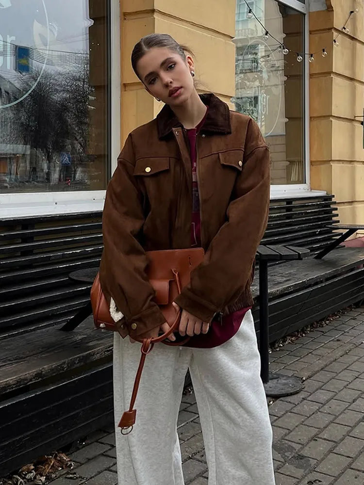 Sable - Casual zipper jacket