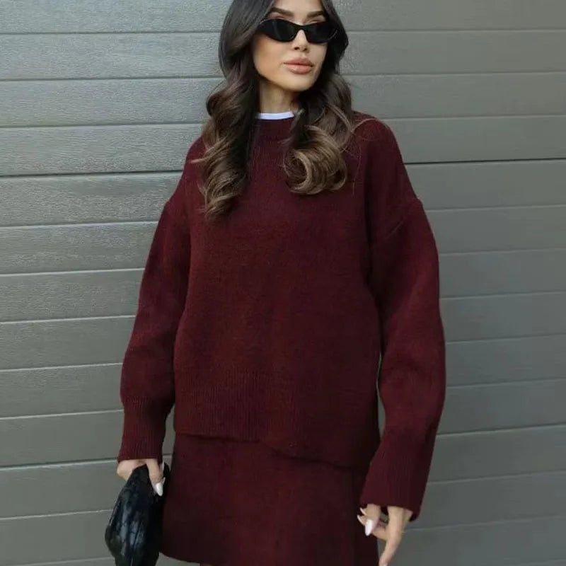 Aubree - Knitted two piece set