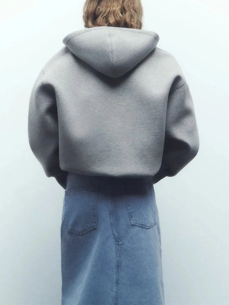 Sadie - Oversized hoodie jacket