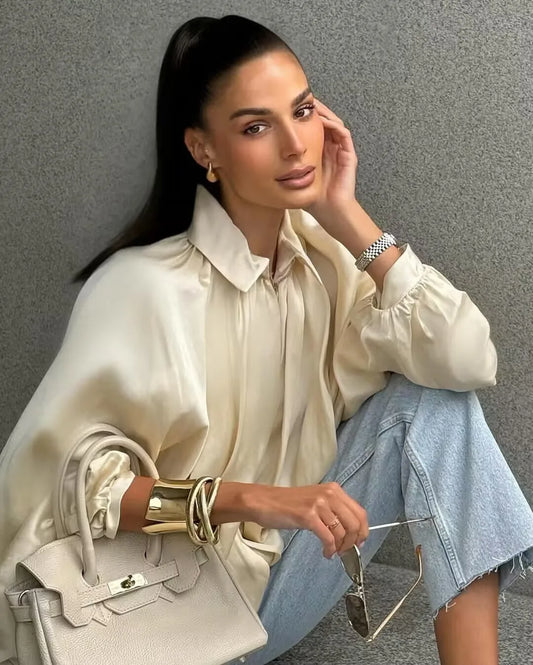 Sifa - Flowing zipper jacket