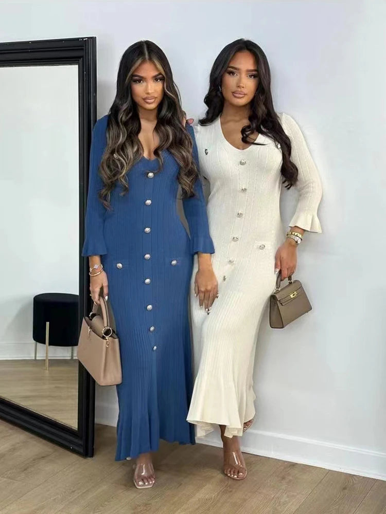 Milena - Fine knitted dress