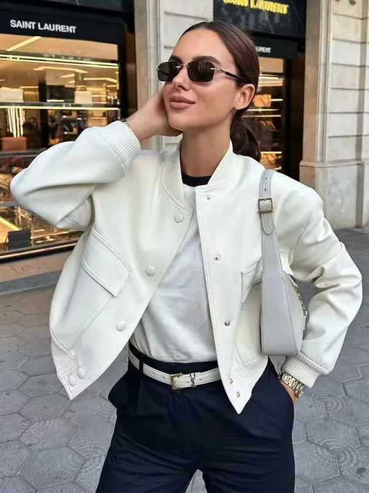 Lianna - Elegant bomber style jacket