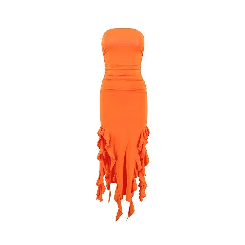 Hesper - Strapless dress