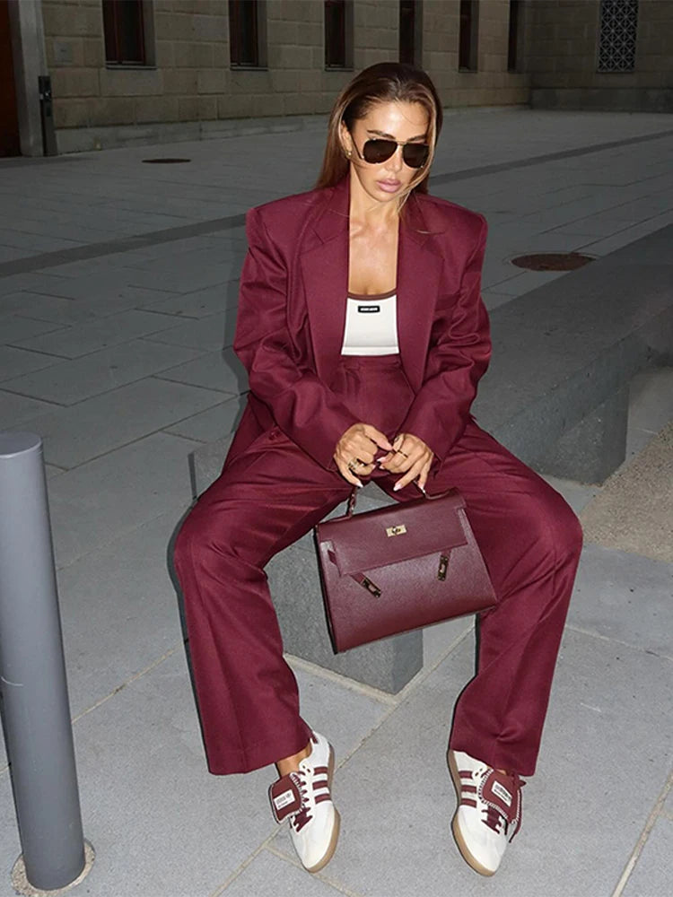 Aria - Oversized blazer jacket and trouser