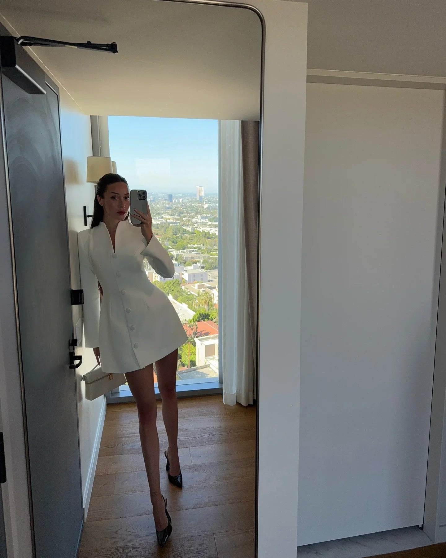 Willow - Structured long sleeve dress