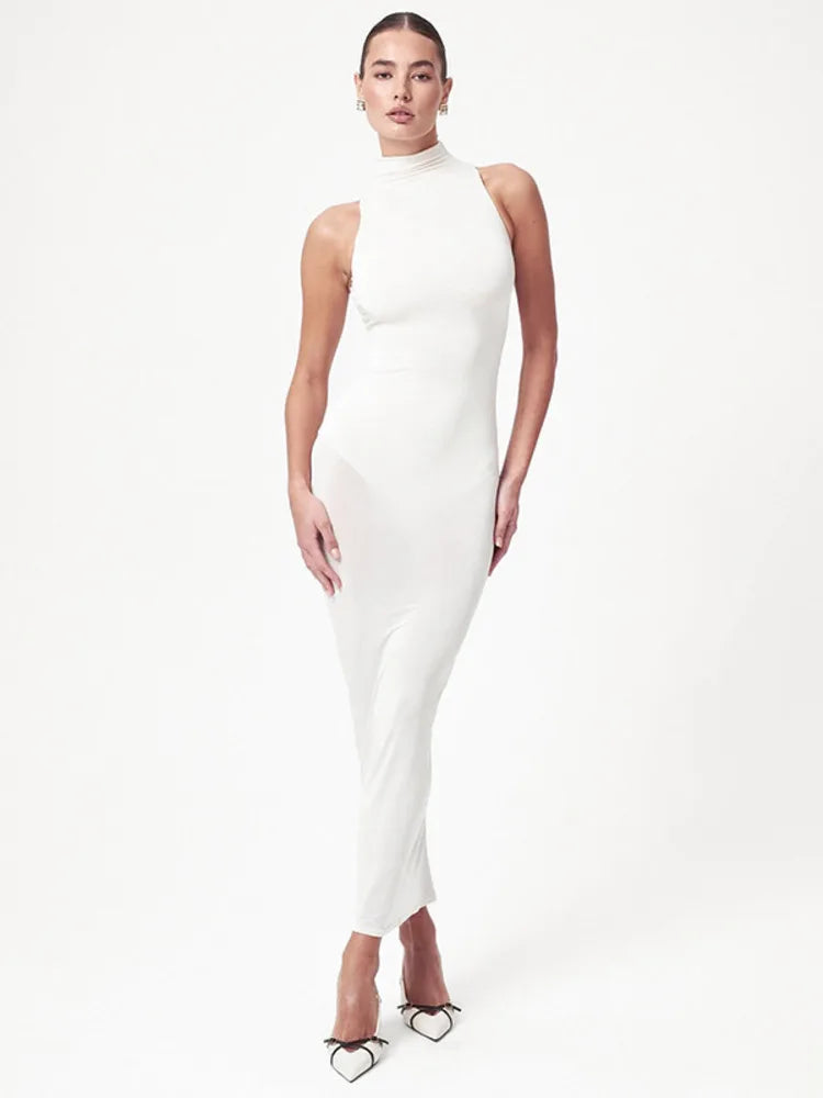 Emilie - High neck bodycon dress