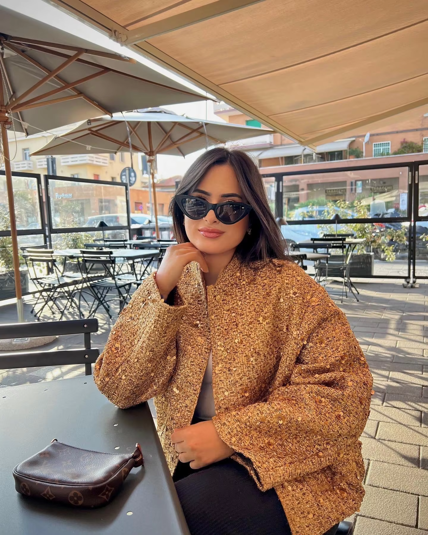 Rowena - Sparkling boucle jacket