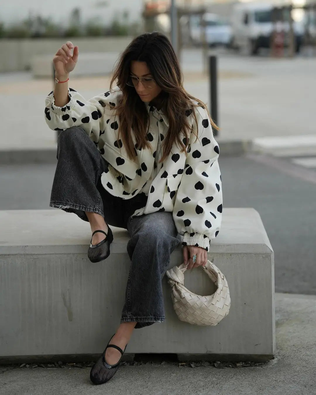 Sarah - Scandi style zipper jacket