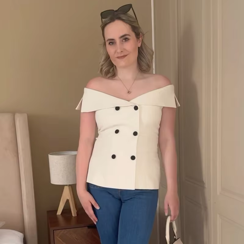 Natalia - Elegant off shoulder top