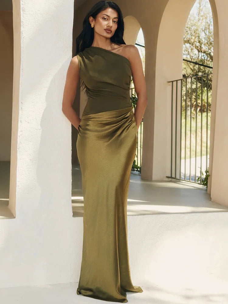 Shea - One shoulder dress