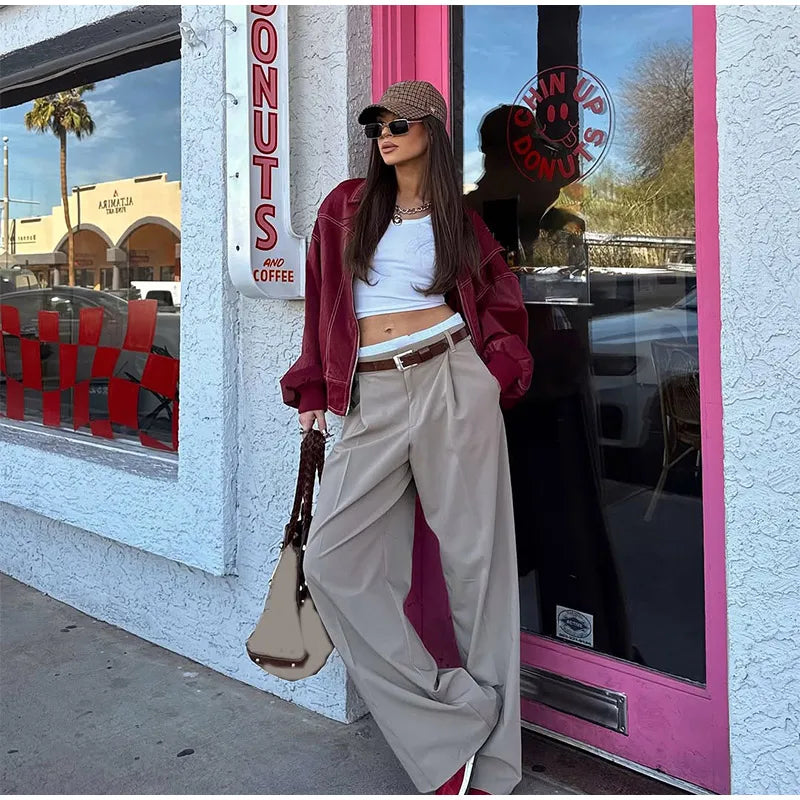 Meghan - Bomber style fall jacket