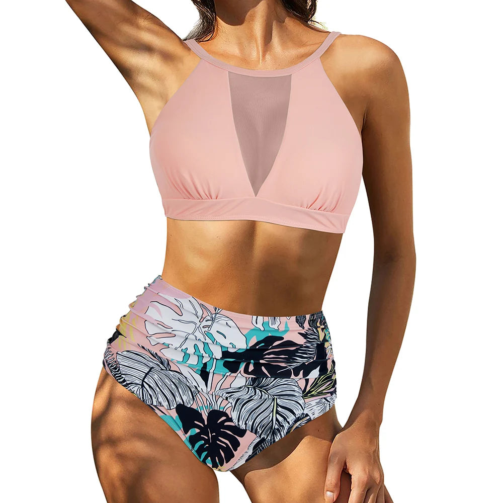 Marina - Flattering high waist bikini