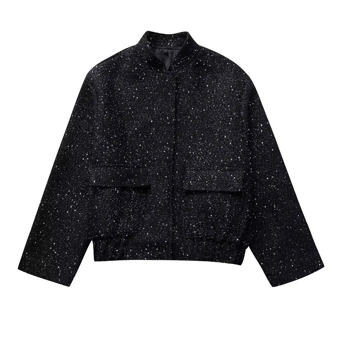 Rowena - Sparkling boucle jacket