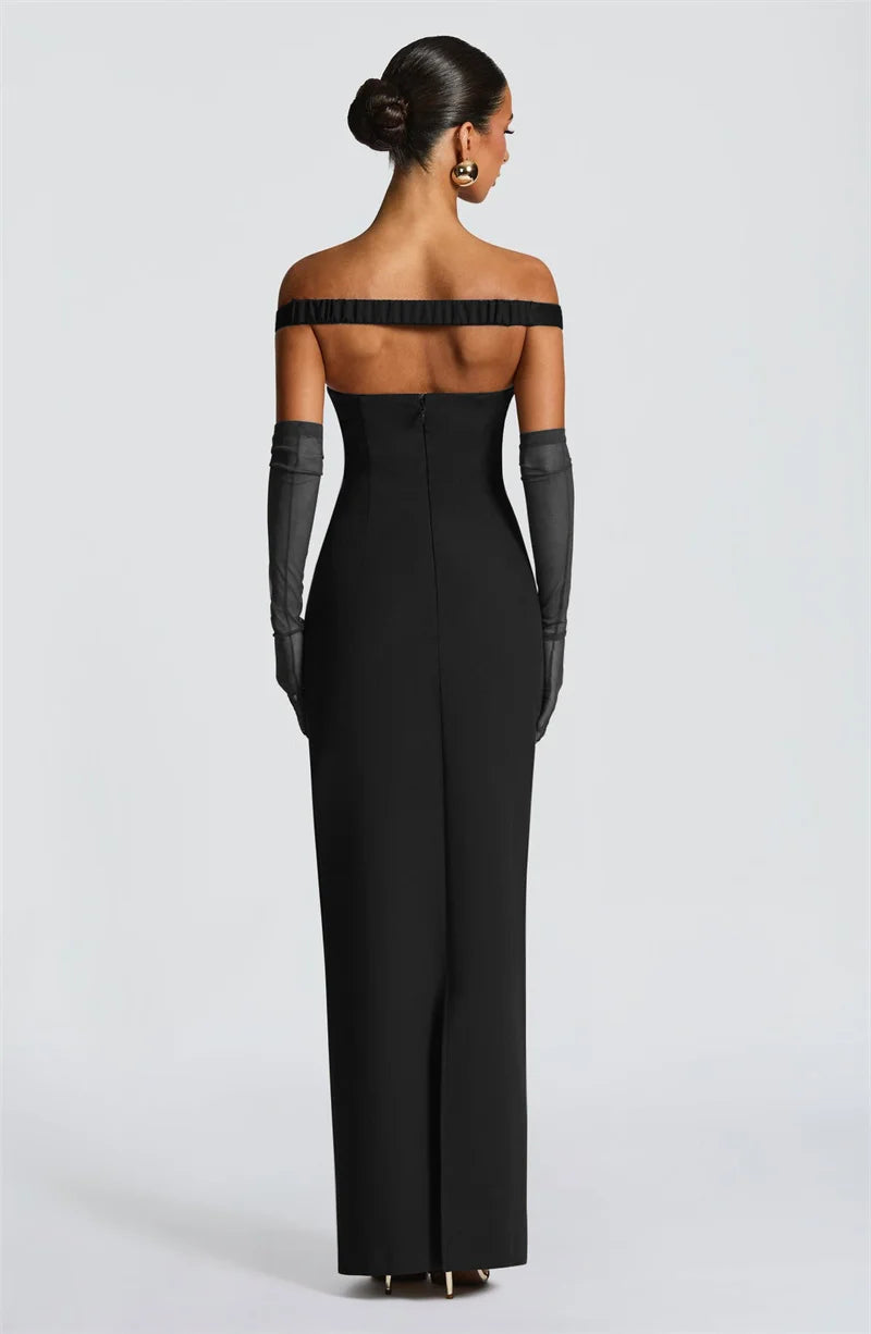 Christie - Off shoulder flowing dress