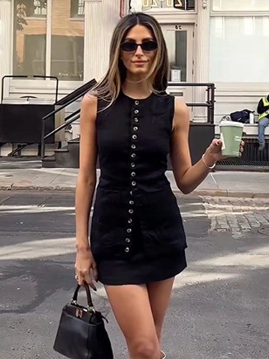 Yhasmina - Flattering sleeveless top