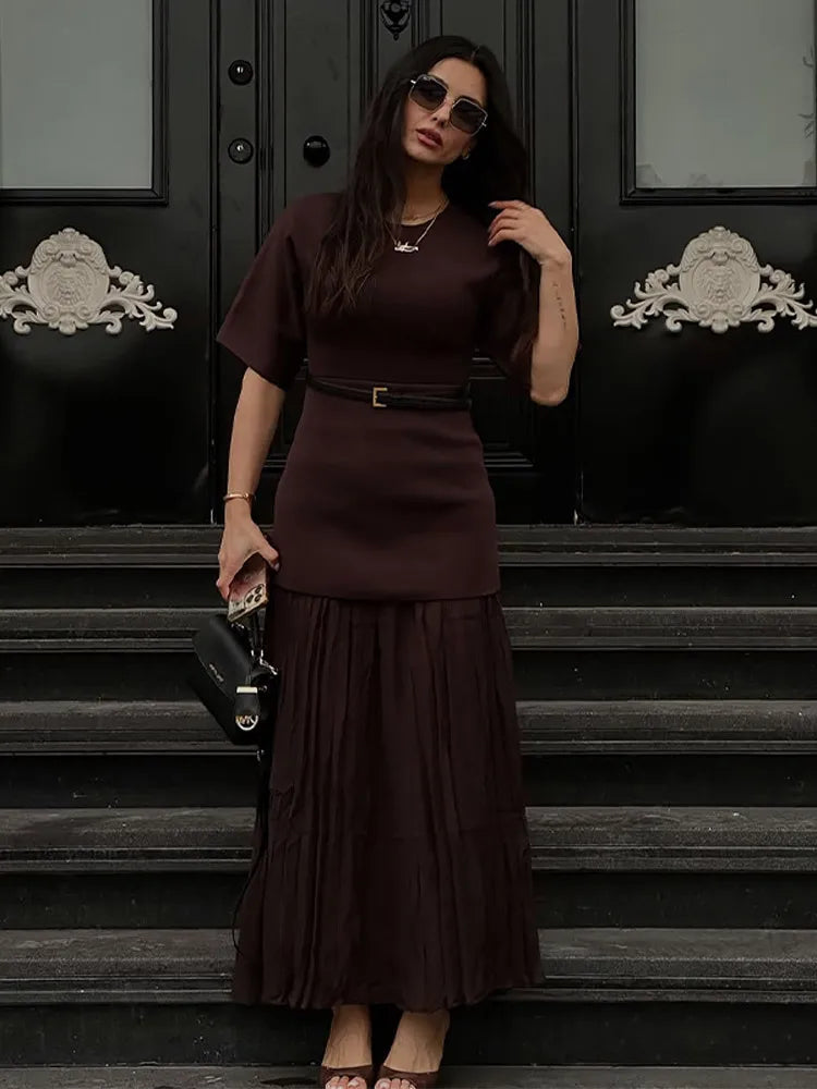 Celine - Pleated dress