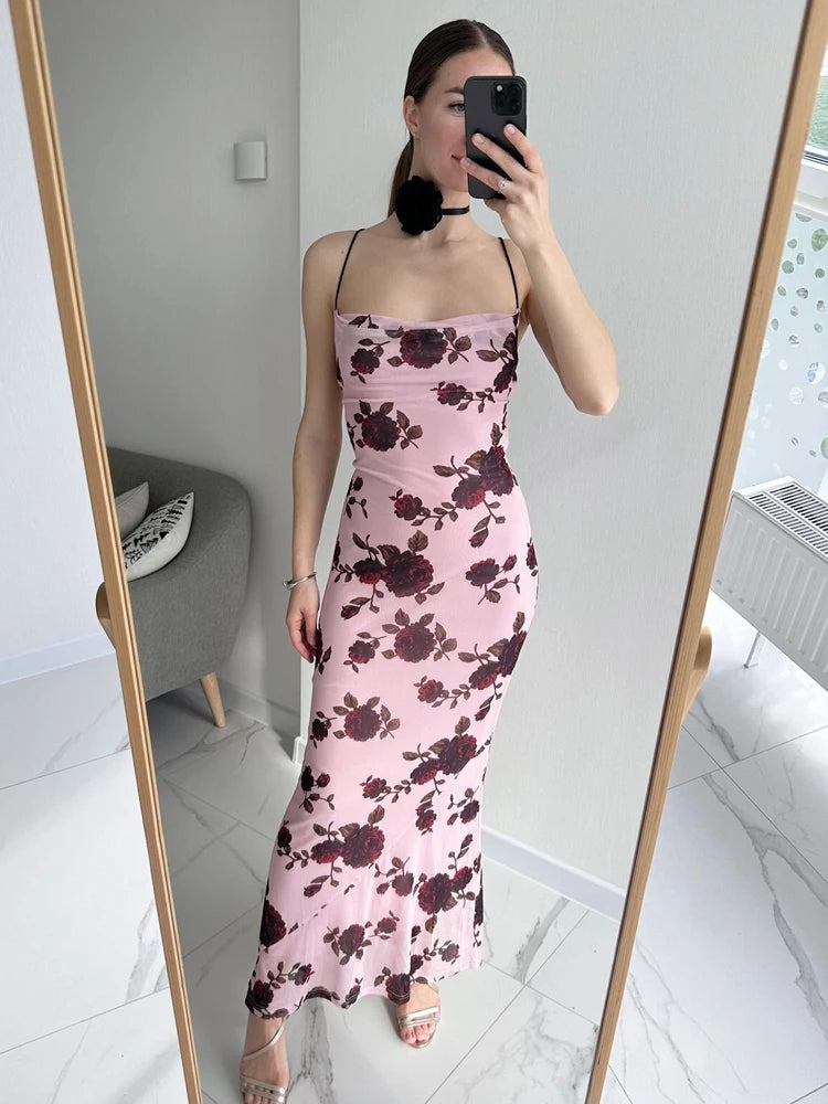 Faith - Elegant rose dress