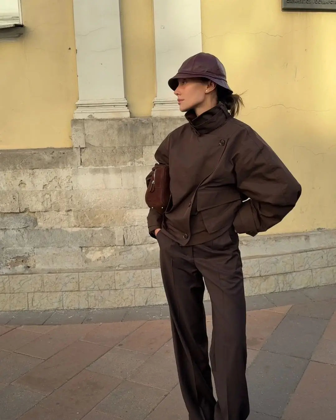Jillian - Single breasted lapel jacket