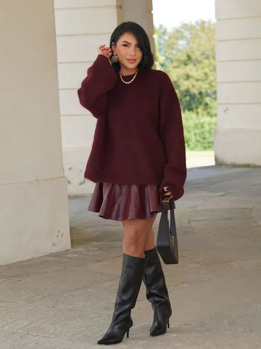 Saylor - Mohair blend knitted jumper