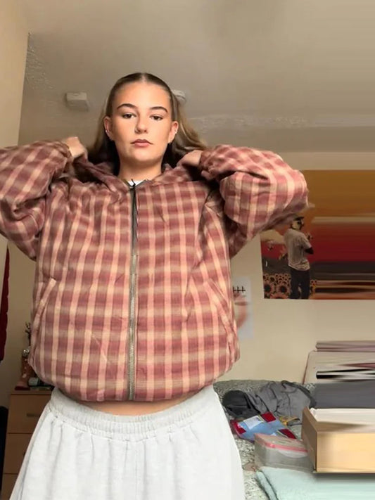 Maia - Hooded zipper jacket