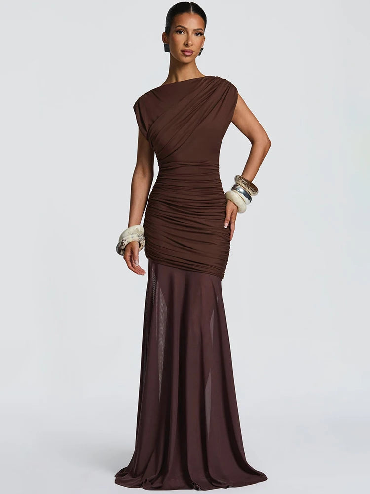 Mykonos - Sleeveless flowing dress