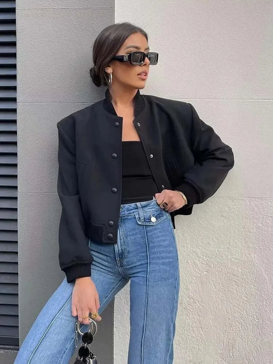 Lianna - Elegant bomber style jacket