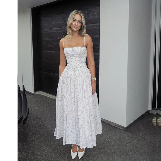 Paloma - Printed a-line dress