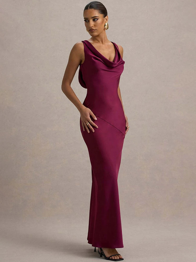 Paris - Cowl neck dress