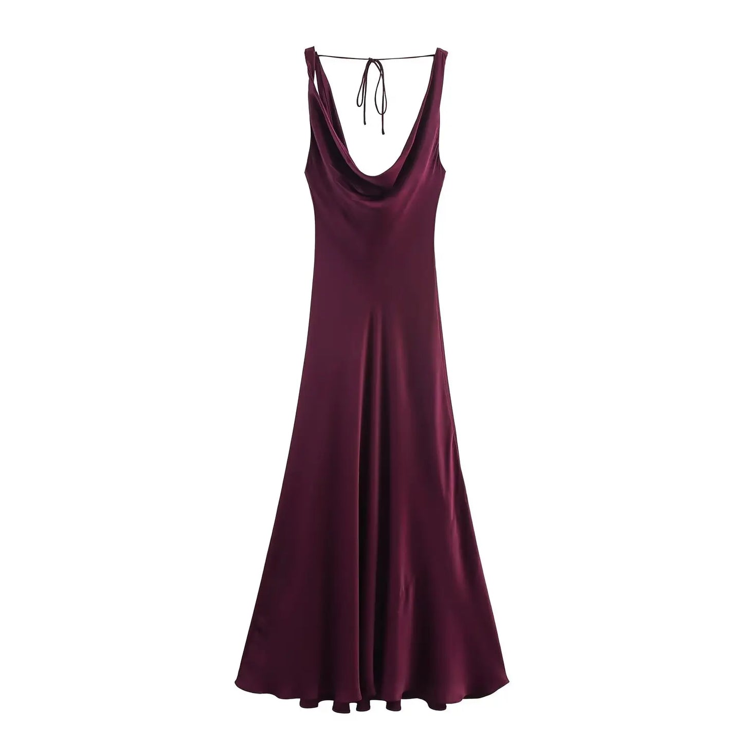 Taylor - Satin silk dress