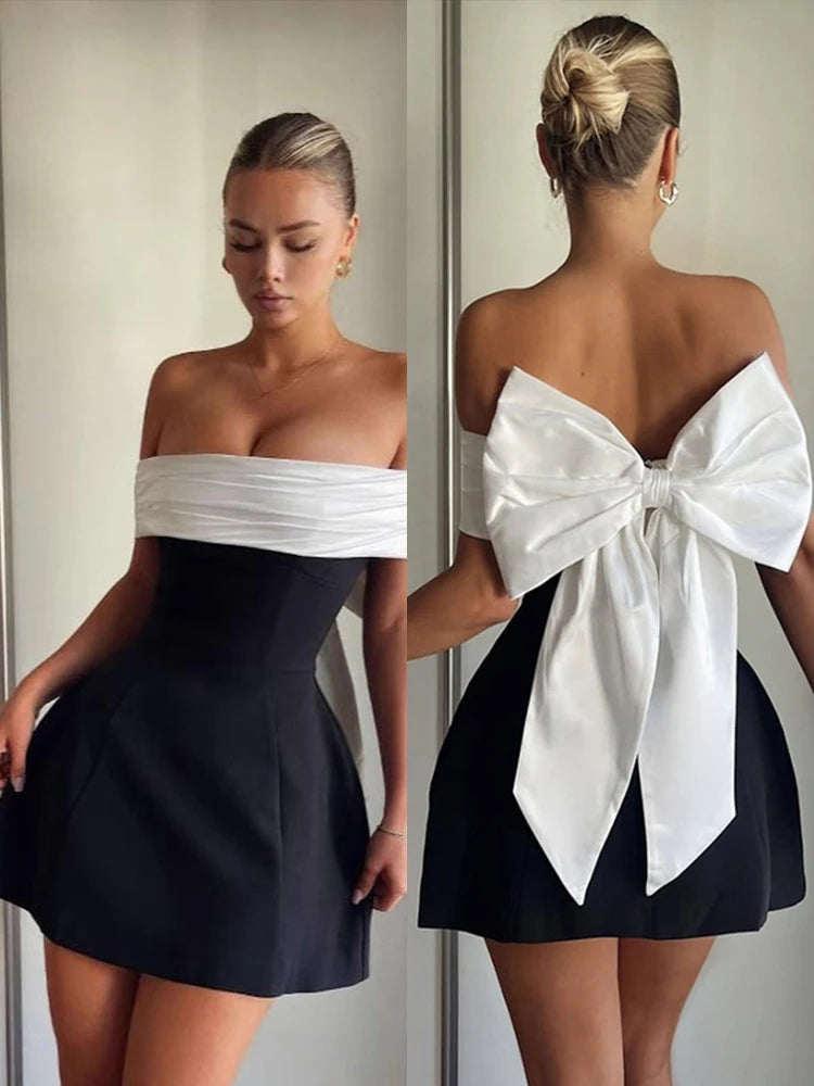 Cosima - Elegant dress with bow