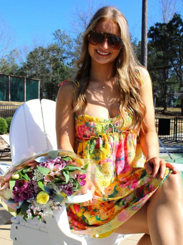 Bridget - Colourful summer dress