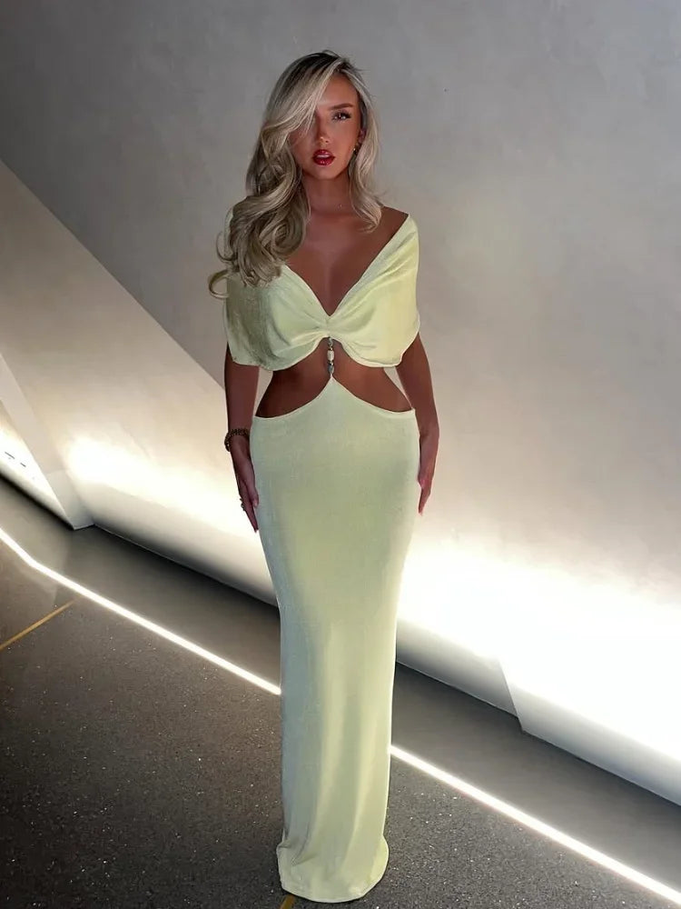 Inara - Open back dress