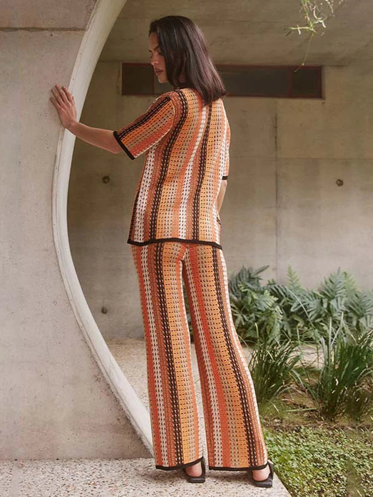 Nova - Crochet knitted two piece set