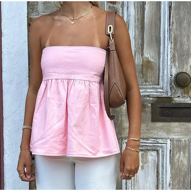 Marza May - Flattering strapless top