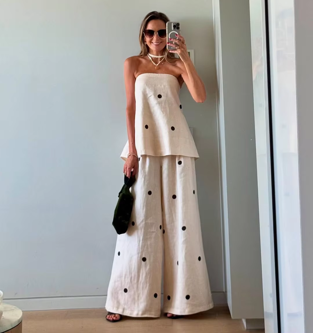 Kata - Strapless two piece set
