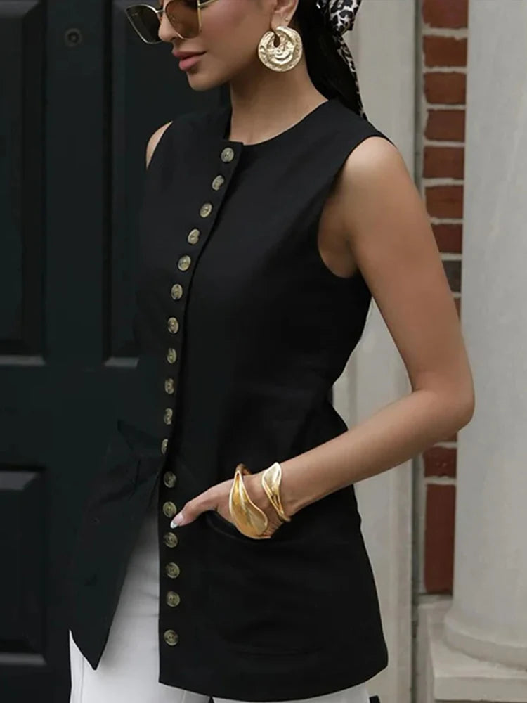 Yhasmina - Flattering sleeveless top