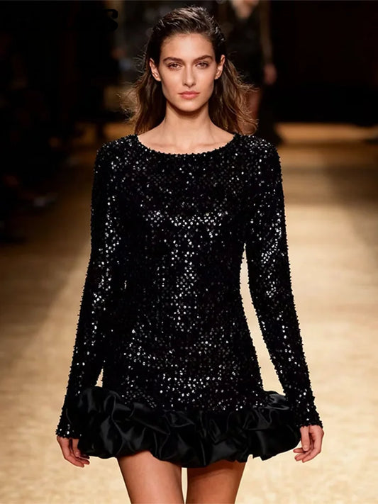 Elodie - Sequin mini dress