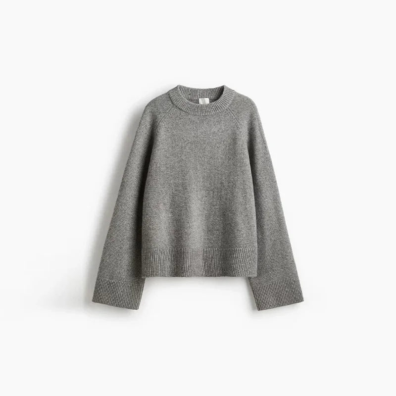 Jacqueline - Wool blend boxy sweater
