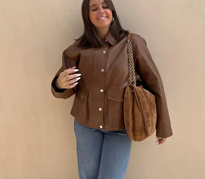 Gulza - Lapel jacket with pockets