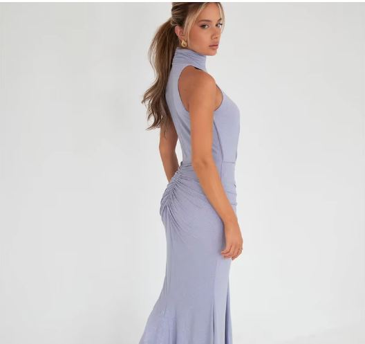 Kim - Figure flattering dress with sparkle