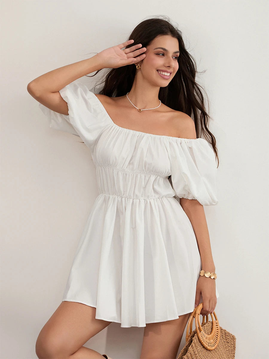 Thaia - Off shoulder summer dress