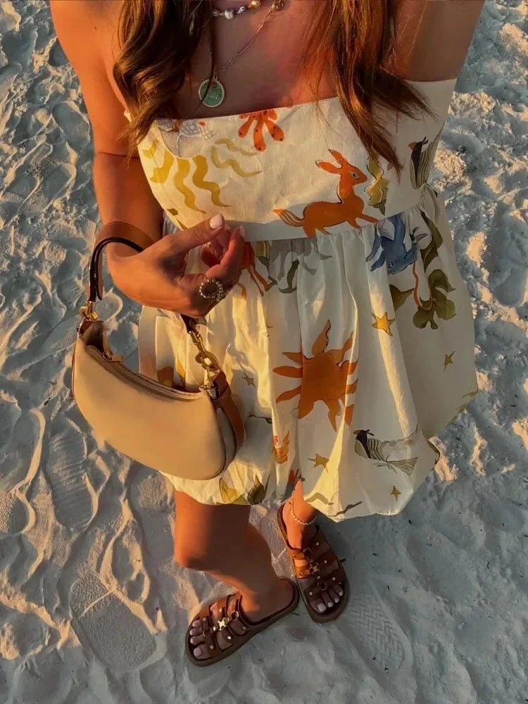 Chiara - Summer dress with print