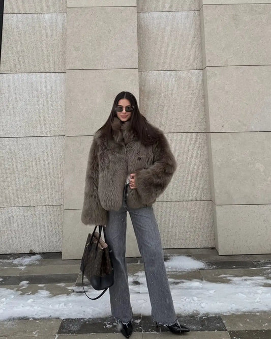 Maelle - Faux fur coat