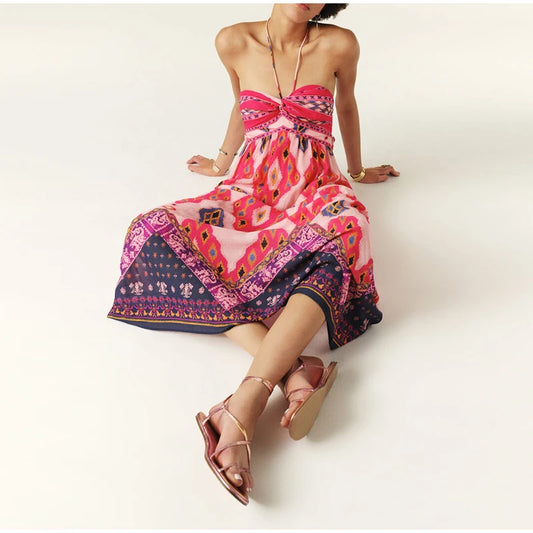 Milos - Elegant flowing summer dress