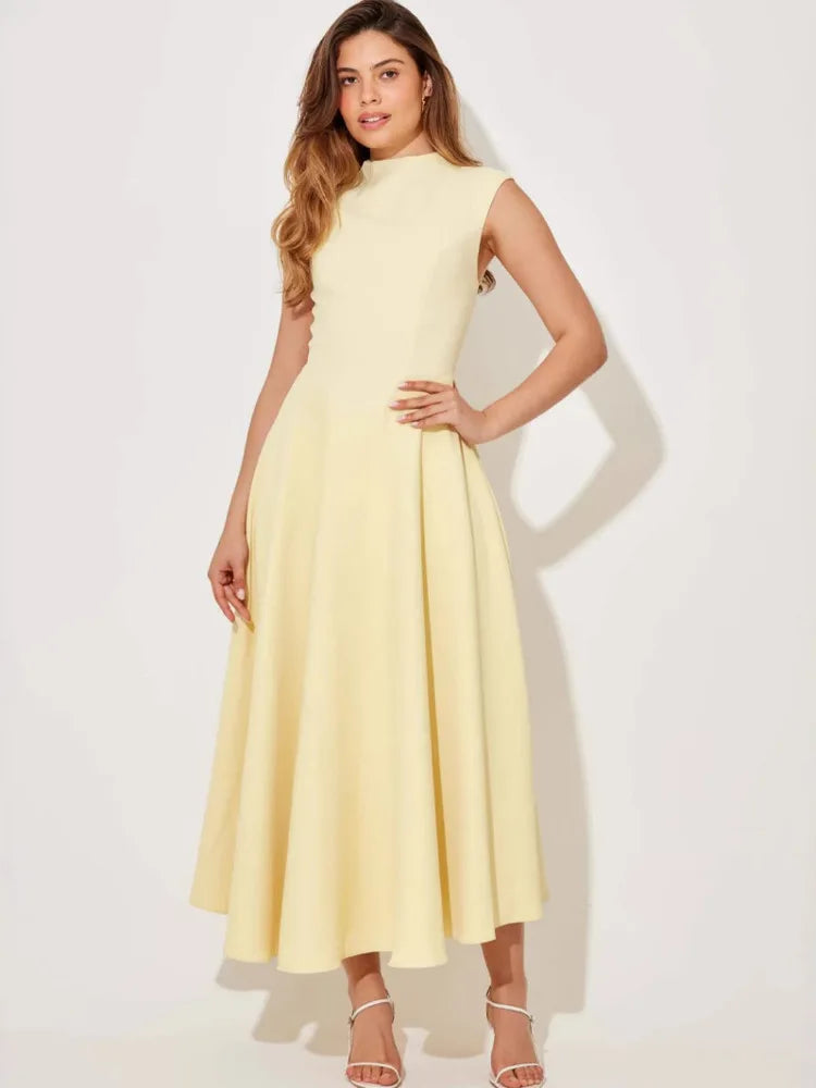Heaven - Structured a-line dress