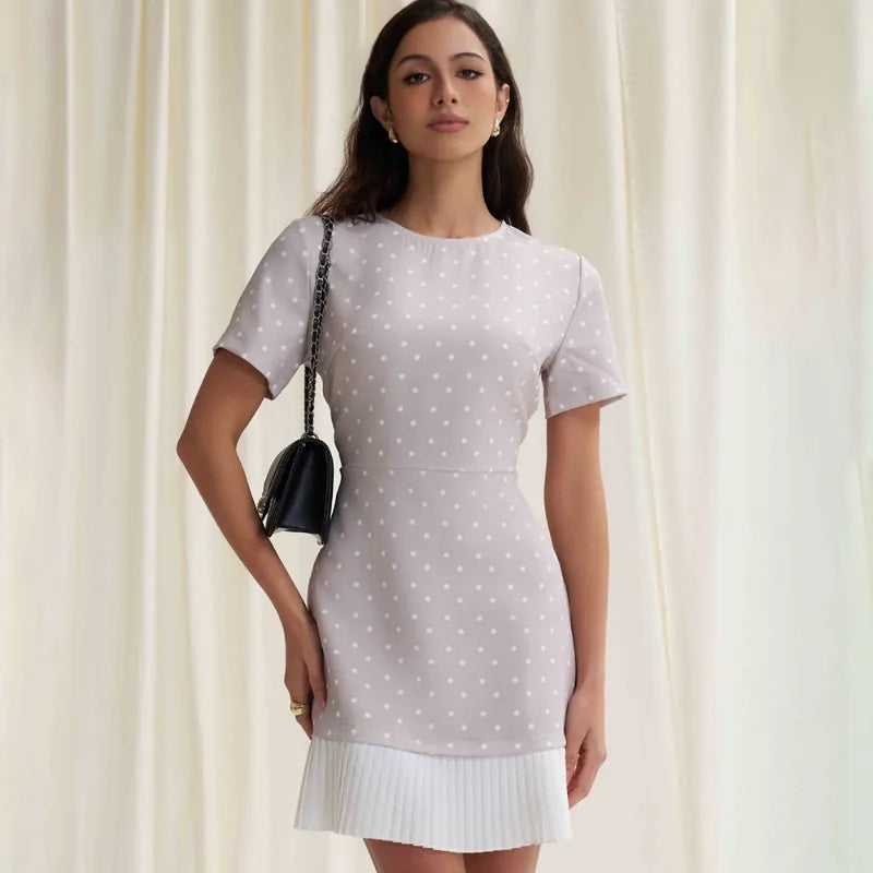Sarah Mae - Casual polka dot dress