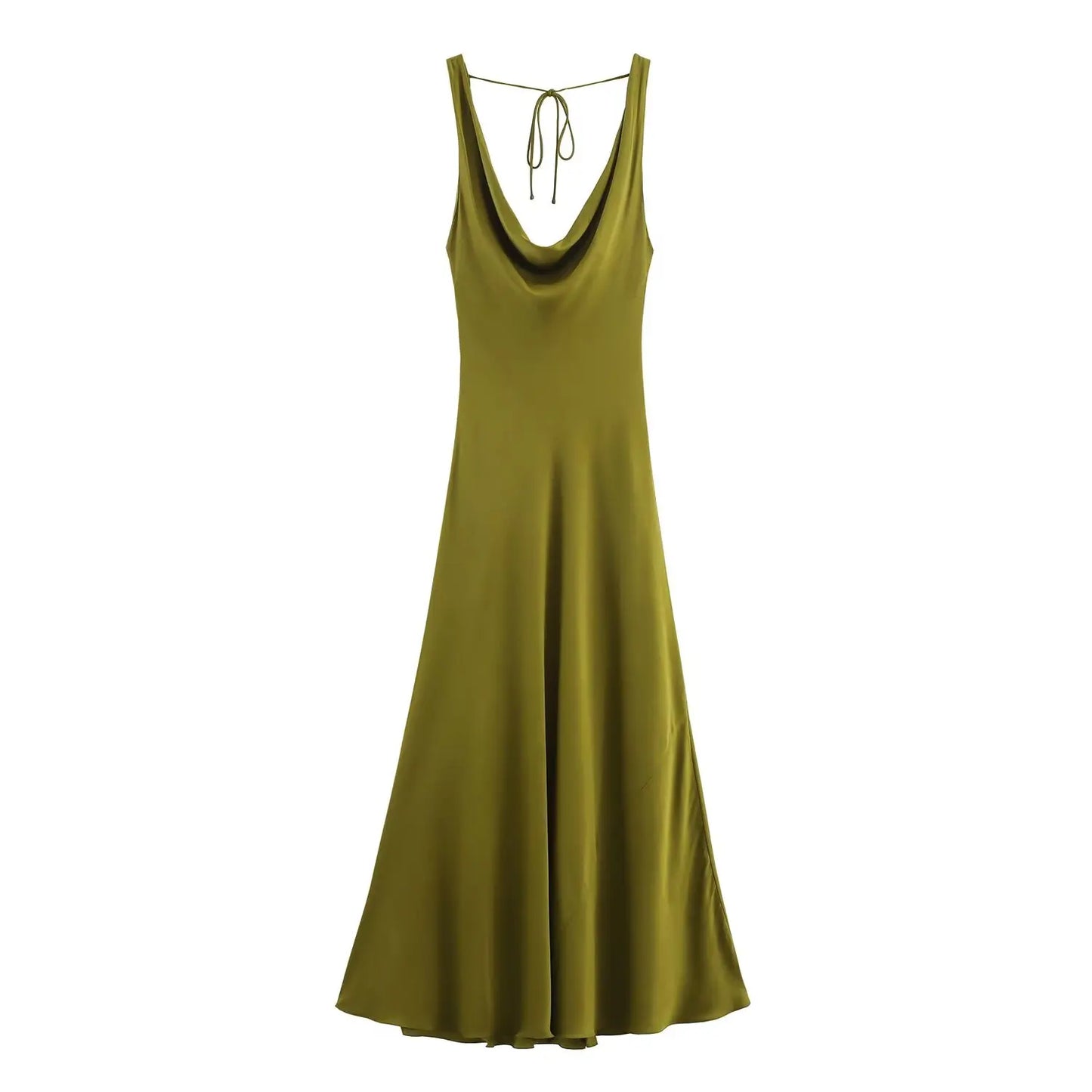 Taylor - Satin silk dress